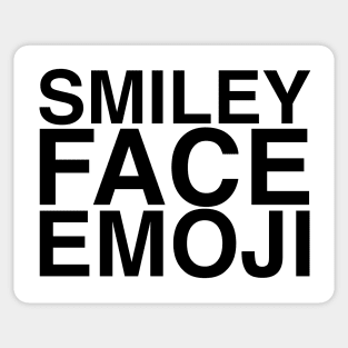 Smiley Face Emoji Sticker